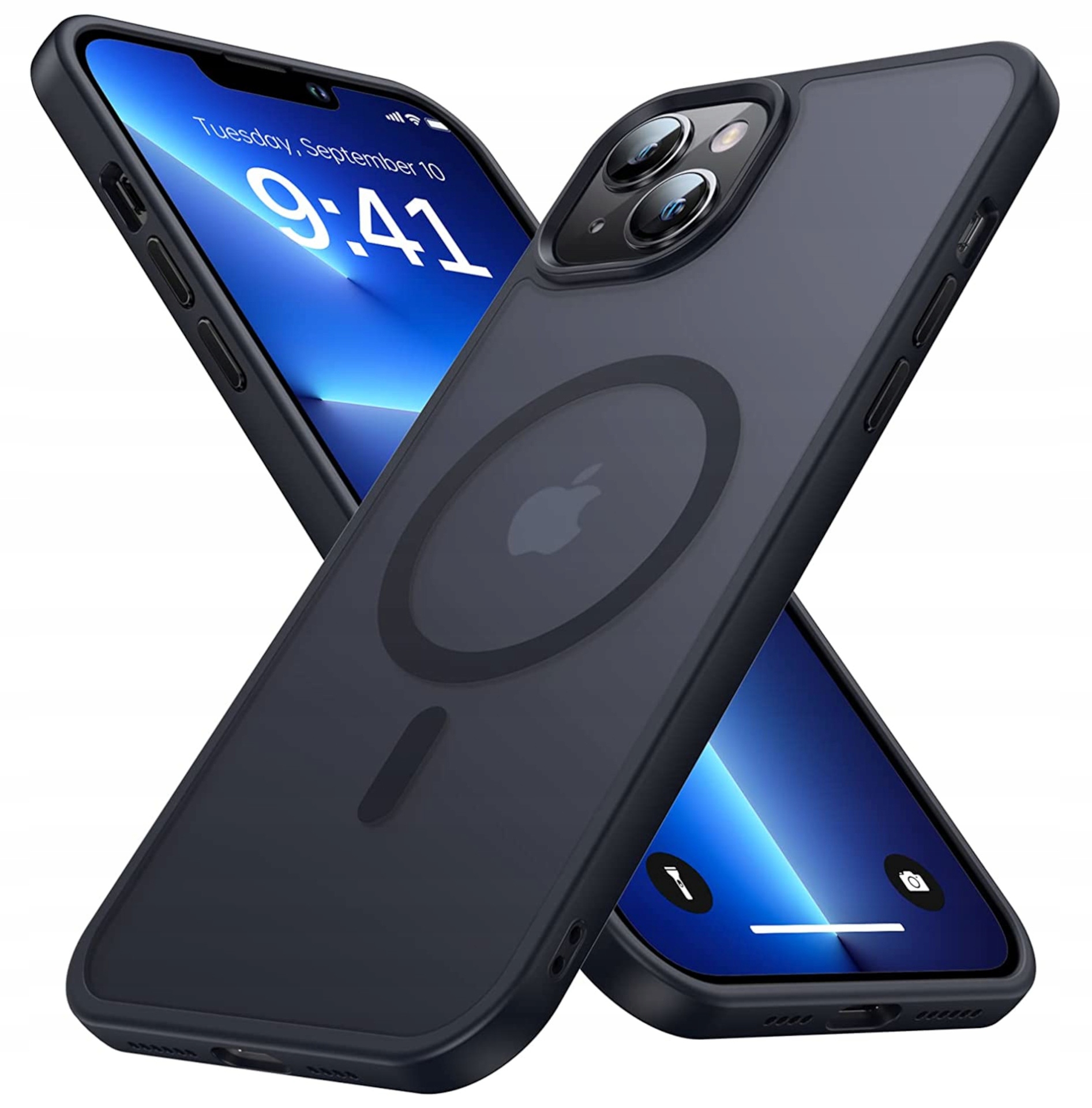 Zadný interamer pre Apple iPhone 13 / 14 MAGNETIC CASE čierny