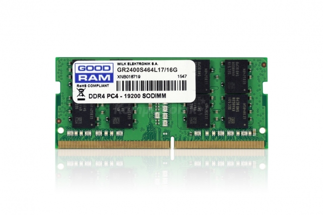 Pamäť RAM DDR4 Goodram GR2400S464L17/16G 16 GB