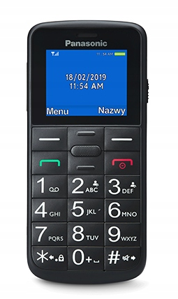 Mobilný telefón Panasonic KX-TU110 512 MB/32 MB 2G čierny