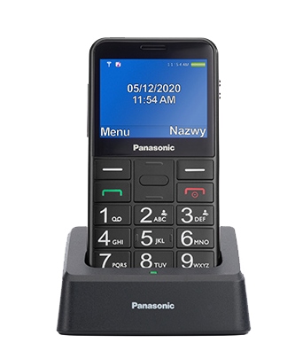 Mobilný telefón Panasonic KX-TU155 512MB/0KB 2G čierny