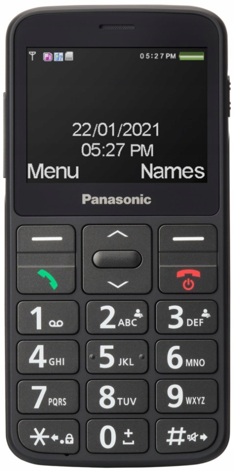 Mobilný telefón Panasonic KX-TU160 32 MB / 32 GB 2G čierny
