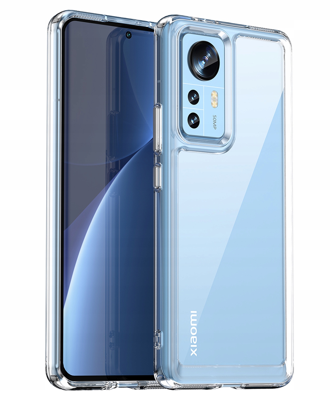 NTX chrbty pre Xiaomi 12t / 12t Pro Hard Armour bezfarebné brnenie