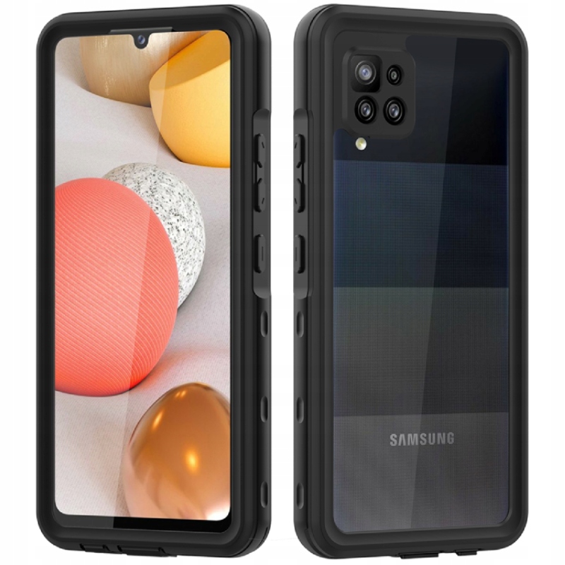 Vodotesný puzdro Qihang pre Samsung Galaxy A42 5G Čierna čierna