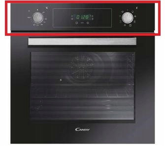 Čelný panel guľkovou náplňou Candy FCS625NXL