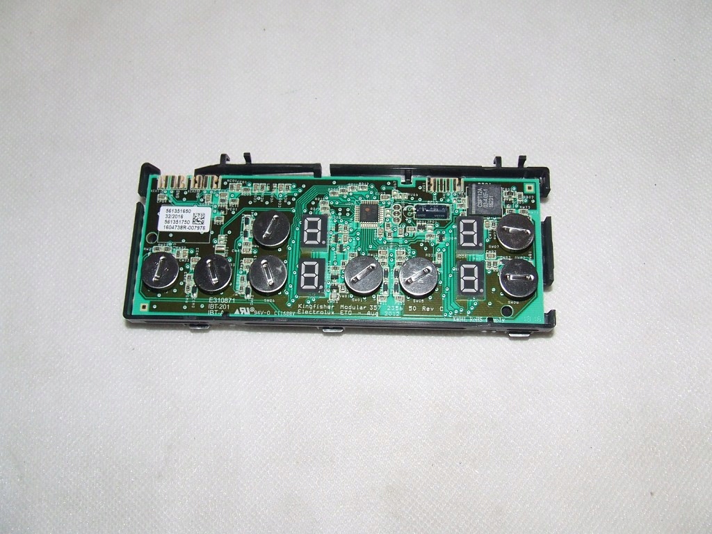 Ovládací panel indukčnej varnej dosky Electrolux