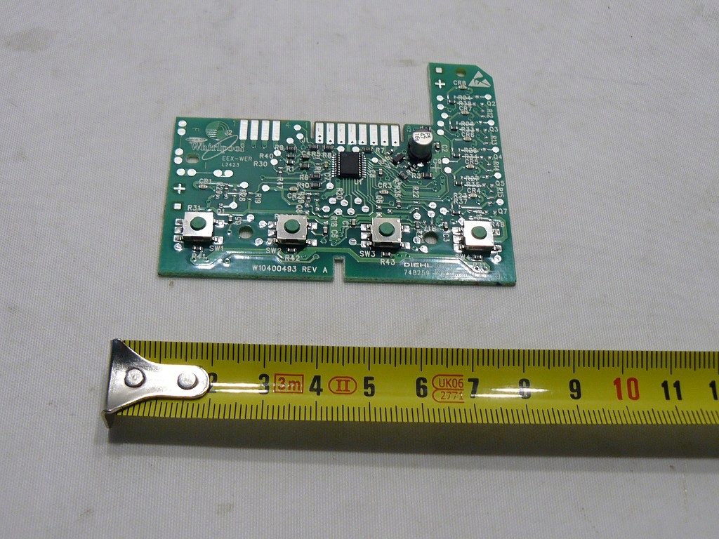 Ovládací panel práčky INDESIT 481010406569