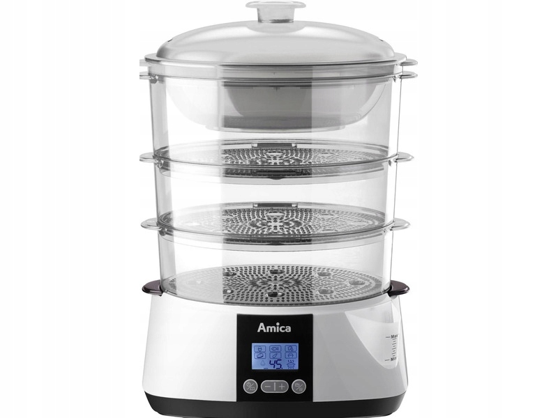 Amica PT 3012 parný hrniec 10,8l biely 900W
