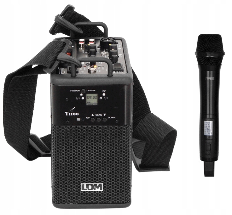 LDM Personalbox/T1100 90 Stĺpec v čiernej farbe