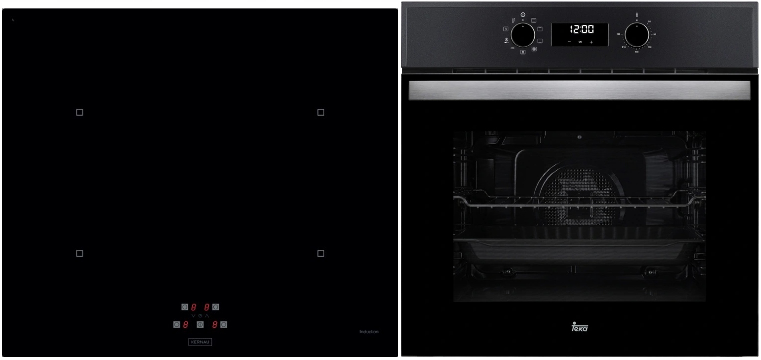 Rúra TEKA HBB 720 BLACK + Kernau KIH 64,2