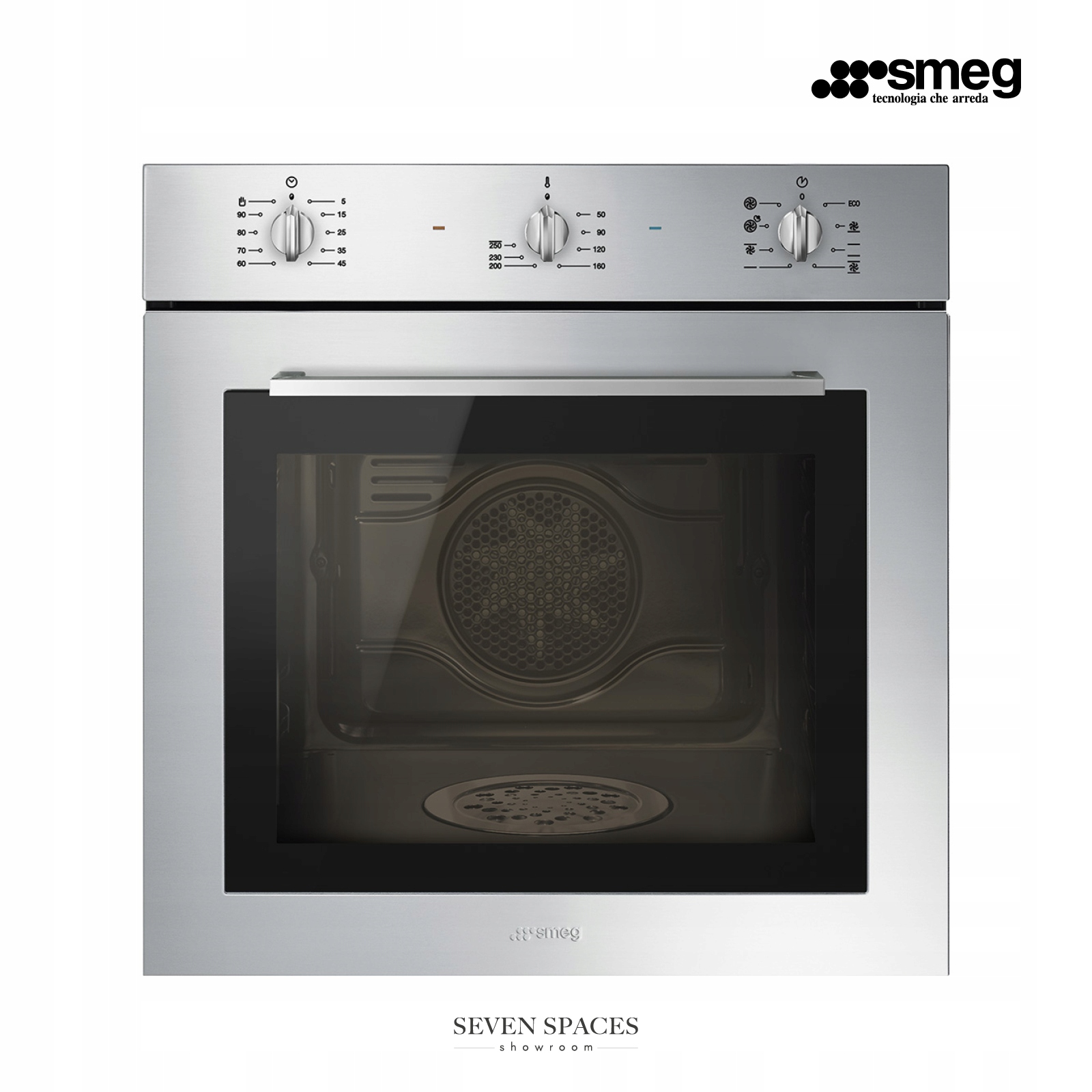 Elektrická rúra. SMEG SF64M3DX z nerezovej ocele