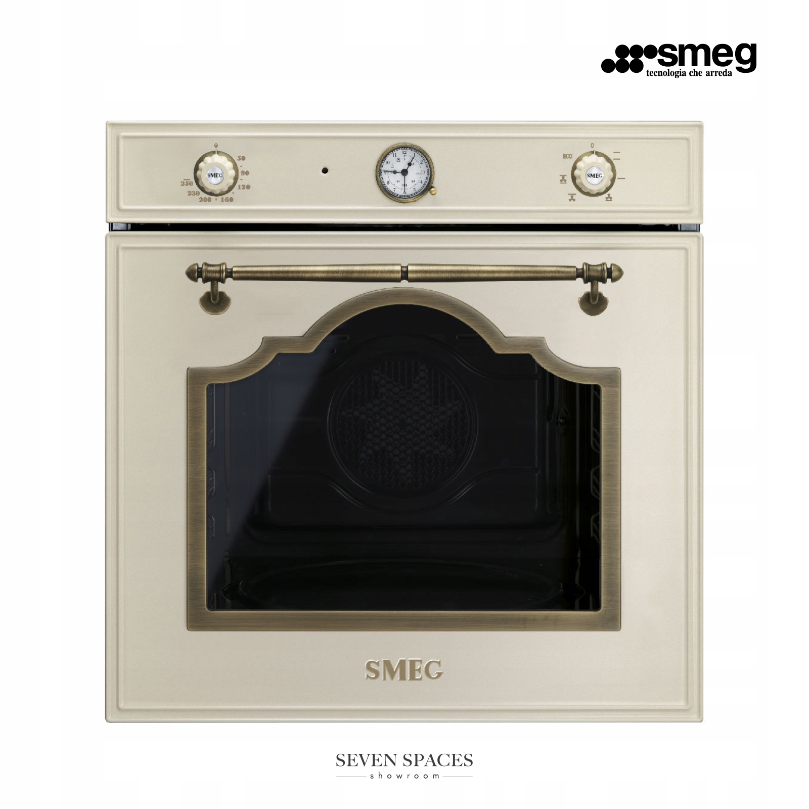 Elektrická rúra SMEG SF700PO Cream 70L