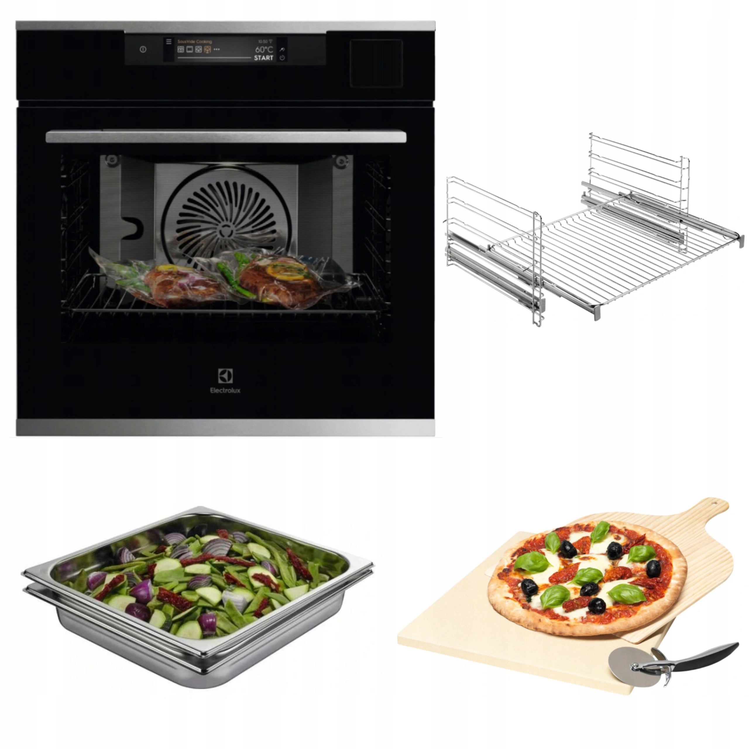 Parná rúra Electrolux Koaas31WX + GRÁTIS