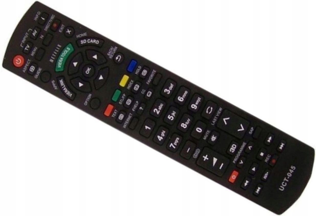 Pilotné náhradné televízor LED 3D Panasonic Viera N2QAABB000815 TC TC-L TC-PX TX-L TX-LF TX-PX-PR:
