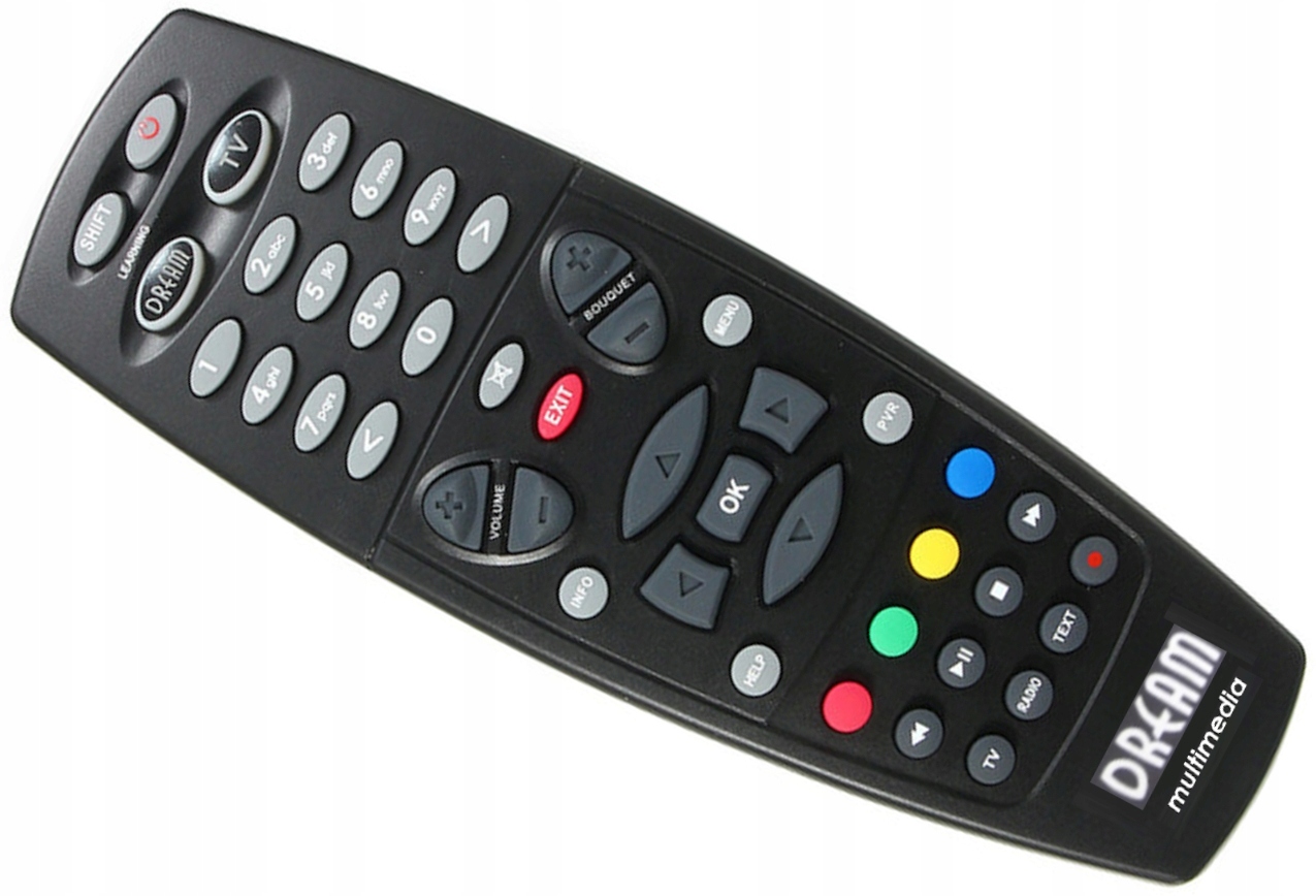 Výmena diaľkového ovládania DVB-T Draeambox DM8000HD DM7020HD DM7025 DM820HD DM800HD DM800HDSE DM500HD Čierna čierna