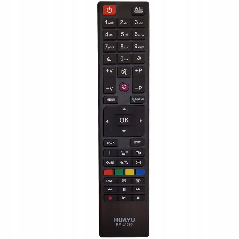 Univerzálny pilot Huayu RM-L1390 čierny