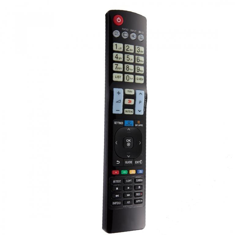 Pilot náhradný televízor LCD LED 3D LG AKB73615303 AKB73756502 AKB73615302 LA LM LN LN LS PH PM PN PN BLACK