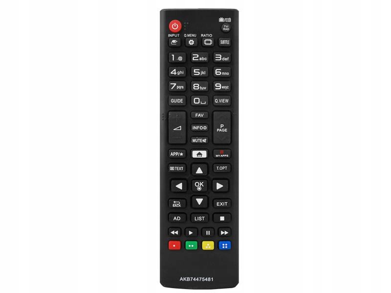 LG 49LF590V TV diaľkové ovládanie