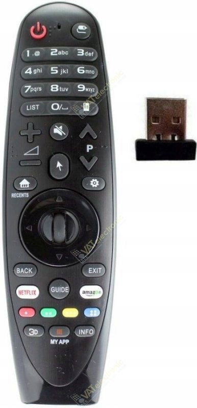 LG AN-MR650A Čierny pilot