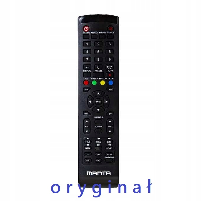 Manta LED93206V5 TV diaľkové ovládanie
