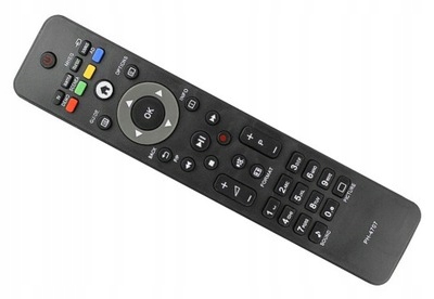 Pilotné náhradné televízne plazma LCD LED Philips RC4707 RCPF02E09B RCPF02E099 od 19pfl do 52pfl čiernej čiernej farby