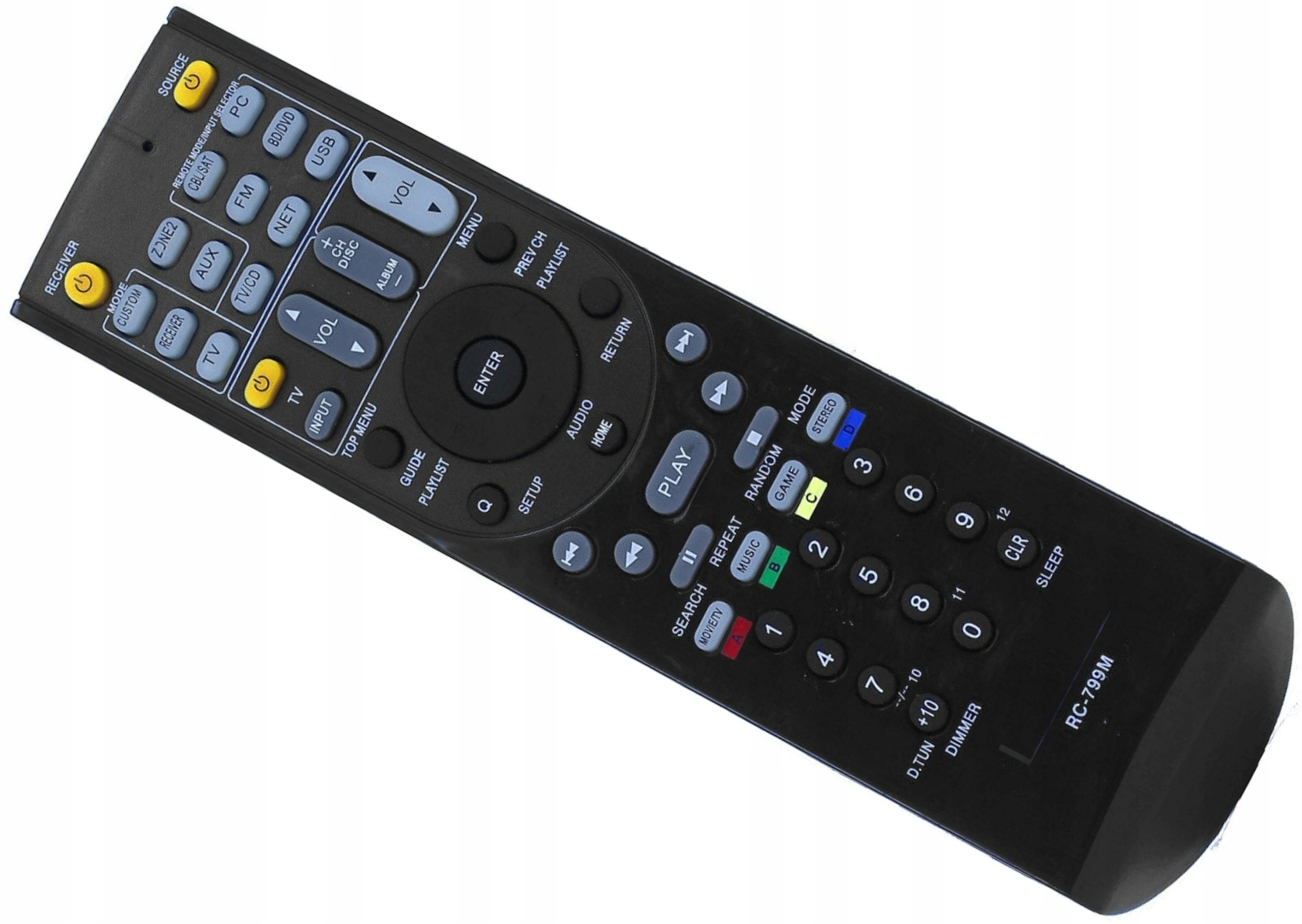 Výmena pilotov prijímača a domáceho kina Onkyo RC799M TX-NR TX-SR HT-R HT-RC HT-S HT-S5500 BLACK