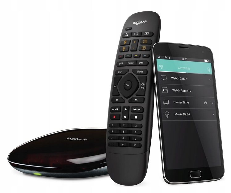 Universal Pilot Logitech Harmony Black