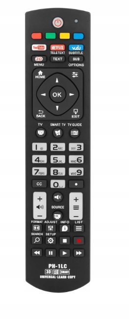 Univerzálny pilot Philips Ph-1LC čierny