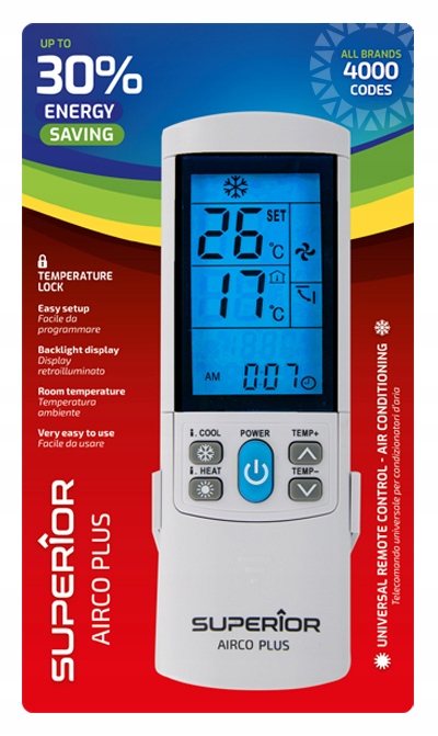 Universal Pilot Airco plus biely