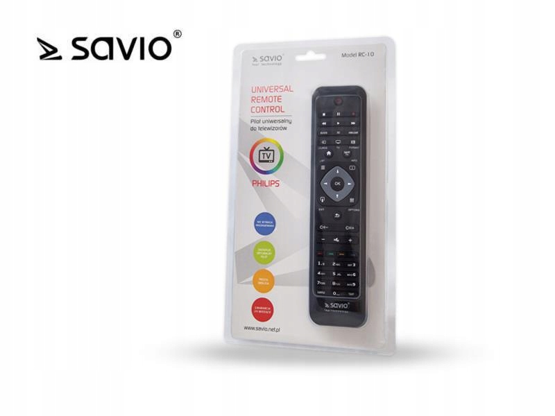 Univerzálny pilot Philips RC-10 Black