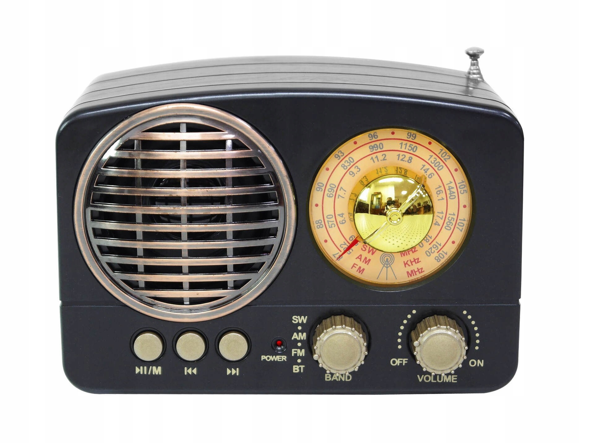 Pitie Retro Radio Wireless Bluetooth reproduktor