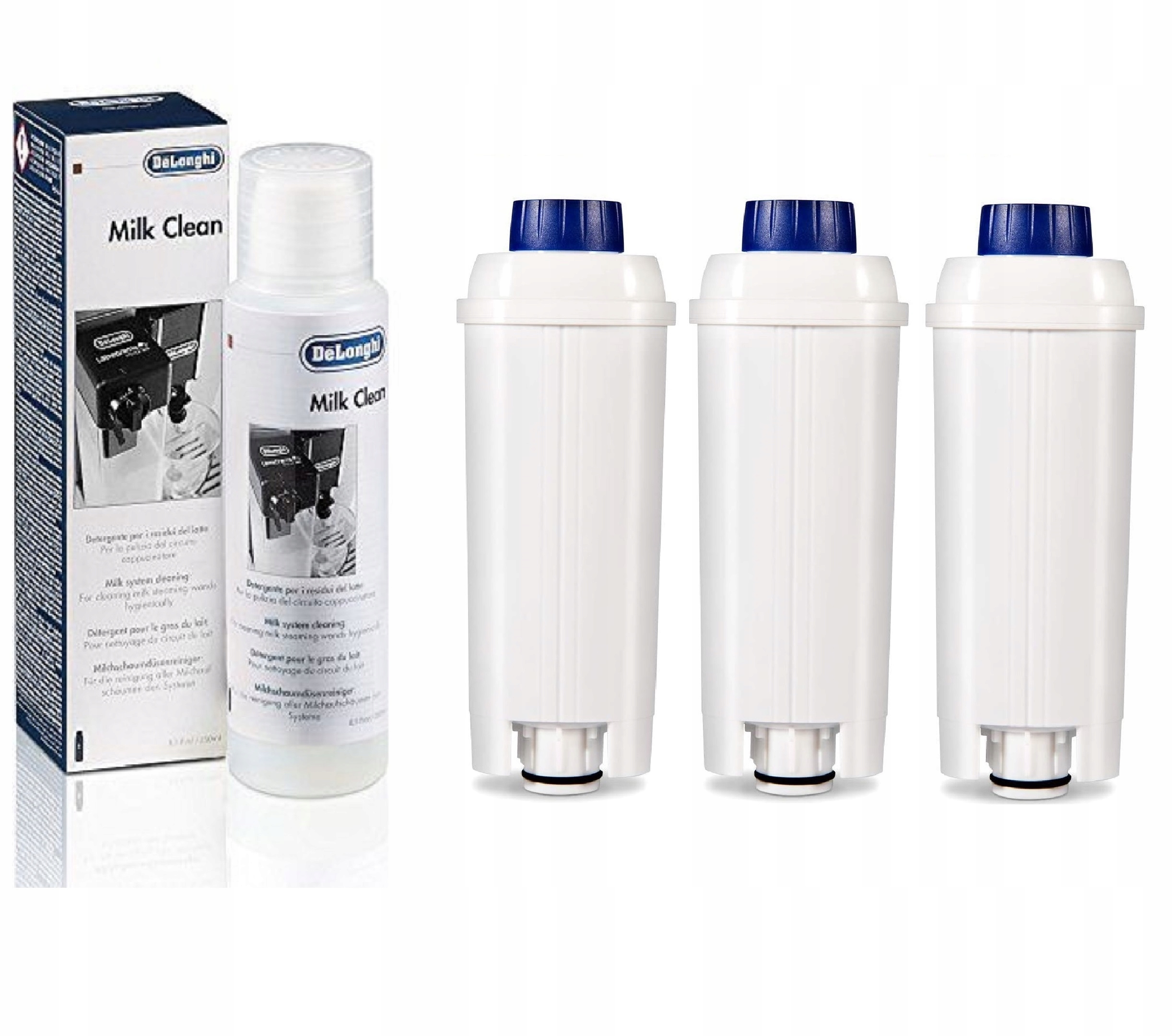 Čistiaca kvapalina DeLonghi Ser3013, 3x DLSC002 filter