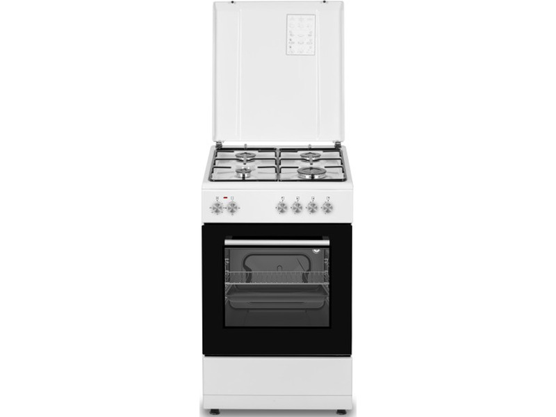 MPM MPM-53-KGE-35 plynovo-elektrický sporák biely