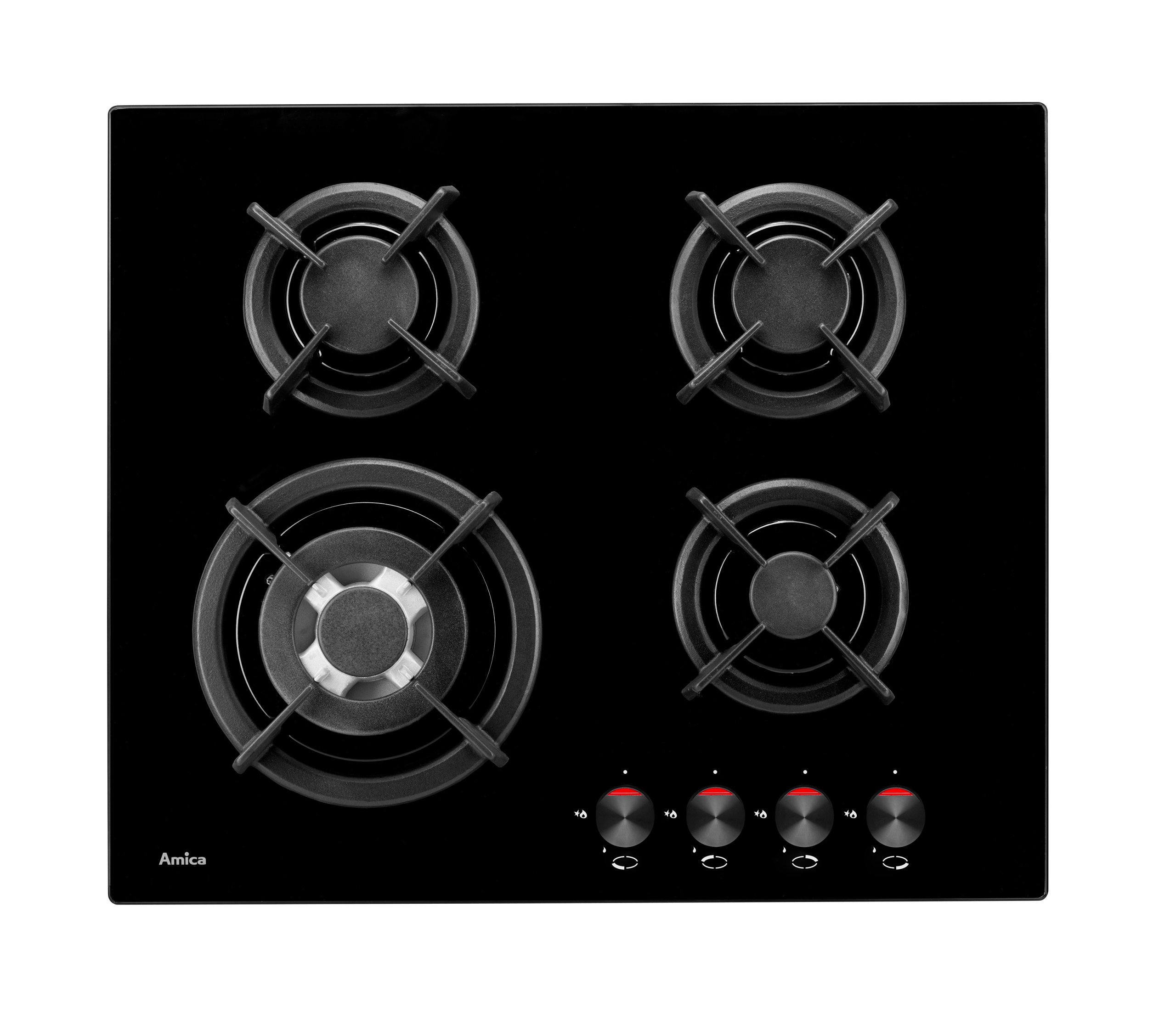 Plynová doska AMICA PG6411SR liatinový rošt Wok