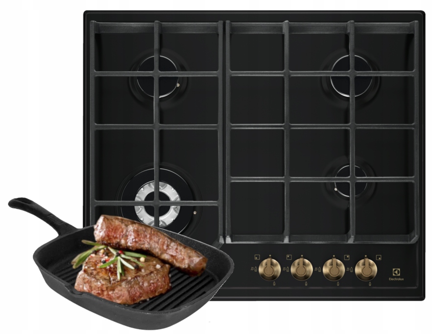 Plyn doska ELECTROLUX EGH6343ROR + BBQ