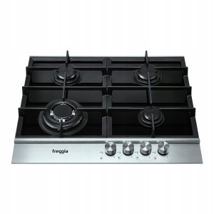 Hlavná plocha FREGGIA HG640VGTB Čierne sklo + Inox