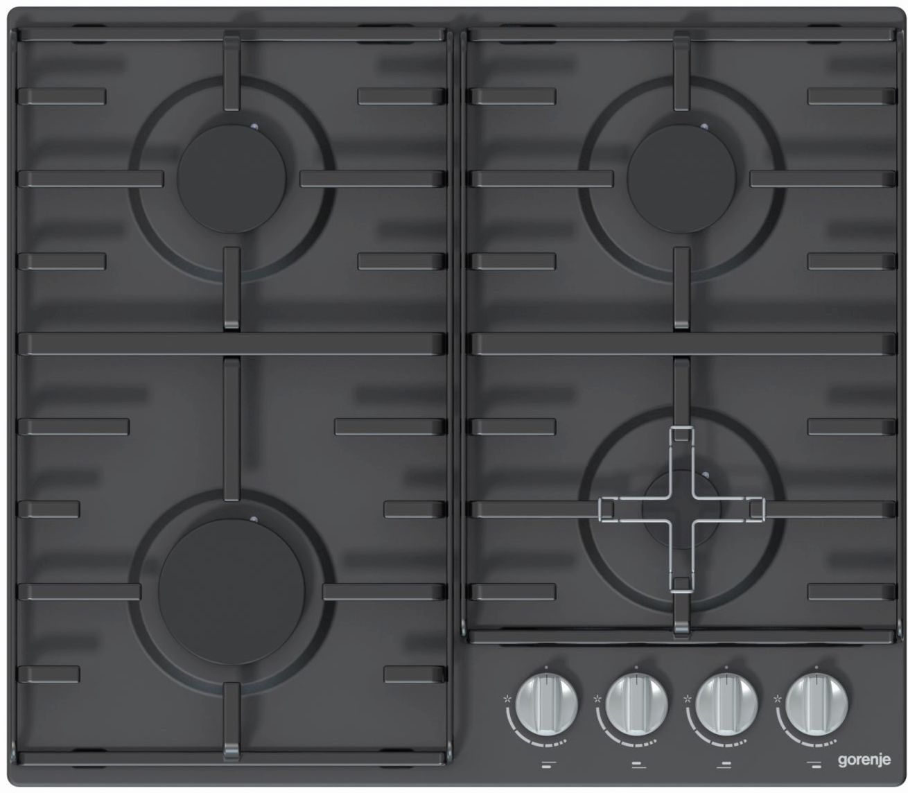 Plynová varná doska GORENJE G640MB Čierna