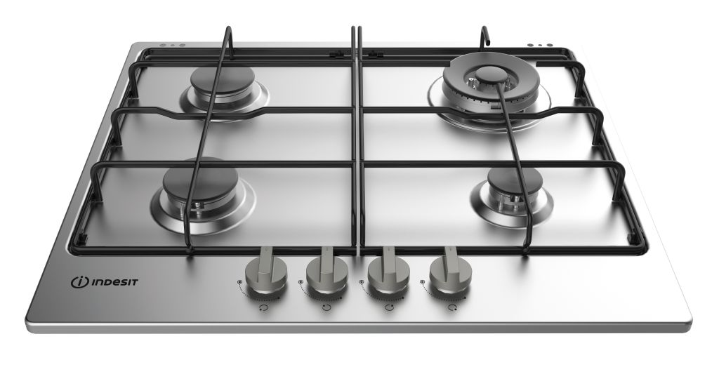 Gasboard INDESIT 642 THP W / IX / I 60 cm WOK INOX