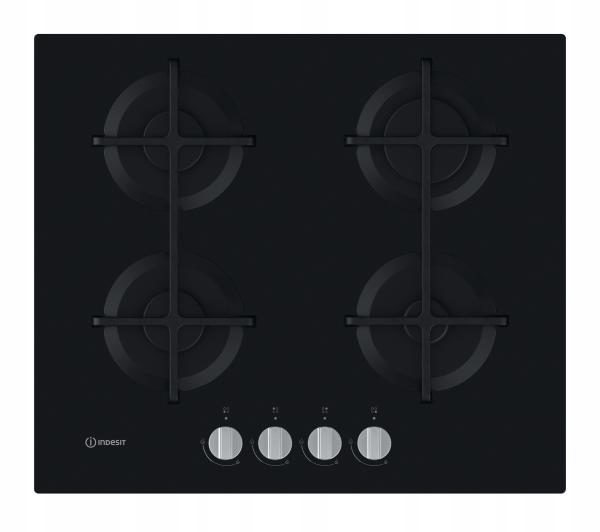 Plynová varná platňa Indesit ING 61T / 4 BK Čierna Horák