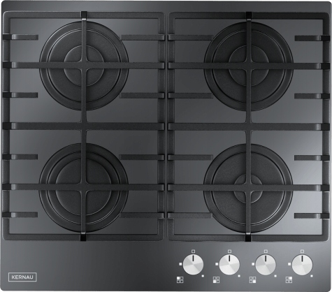 Kernau KGH6463CIB plynové dosky Čierne sklo 5500W
