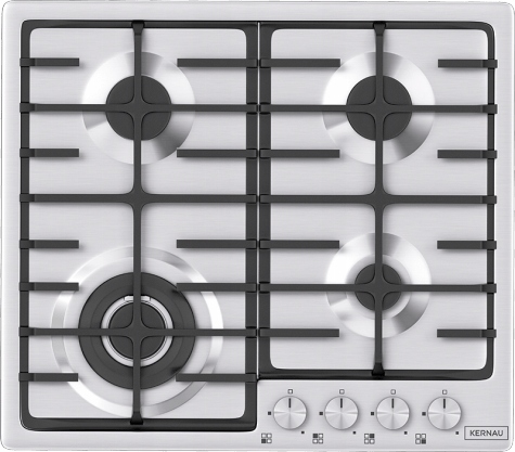 Plynová varná doska Kernau KGH 6421 TCI X INOX Zapaľovač!