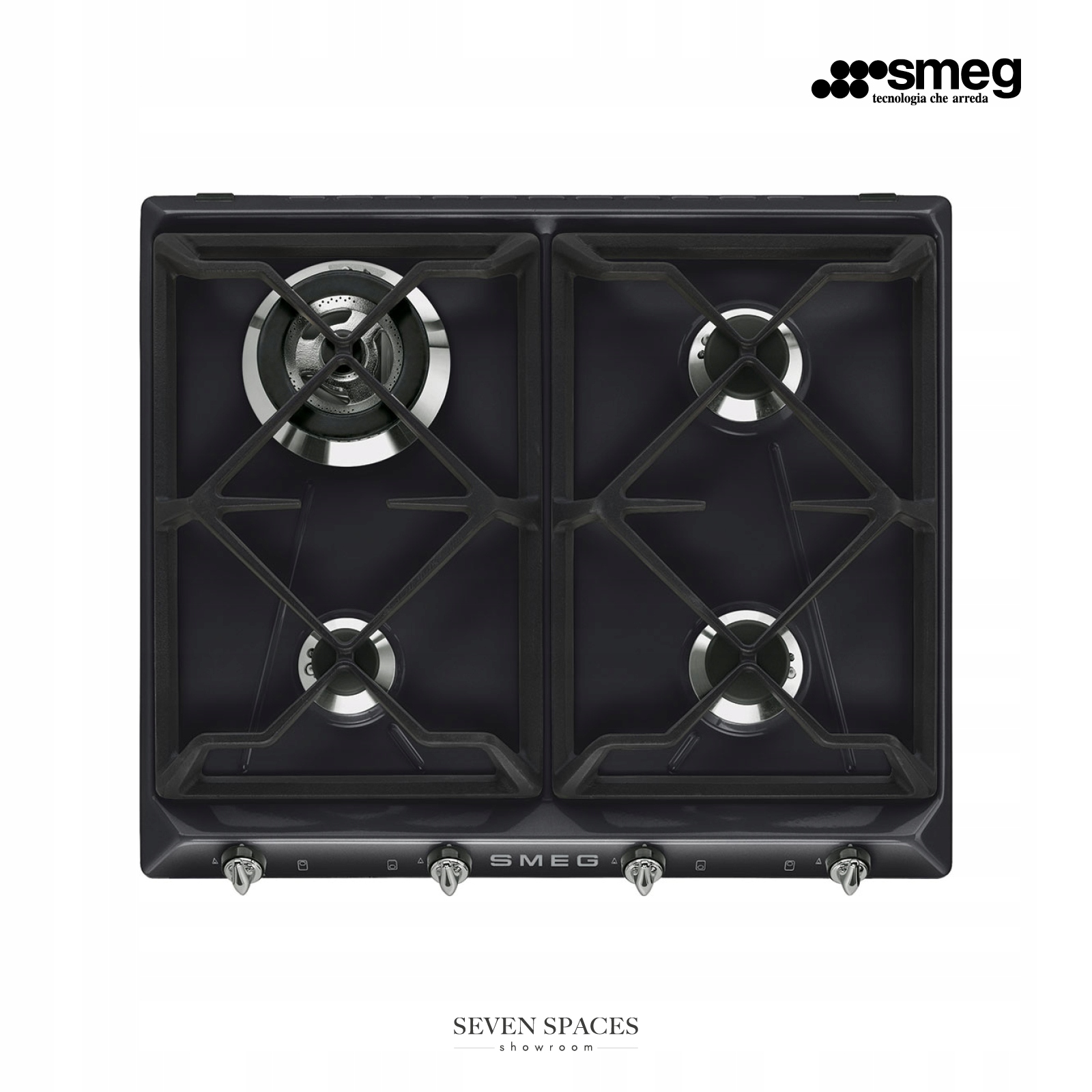 SMEG SR964NGH Plynová doska čierna