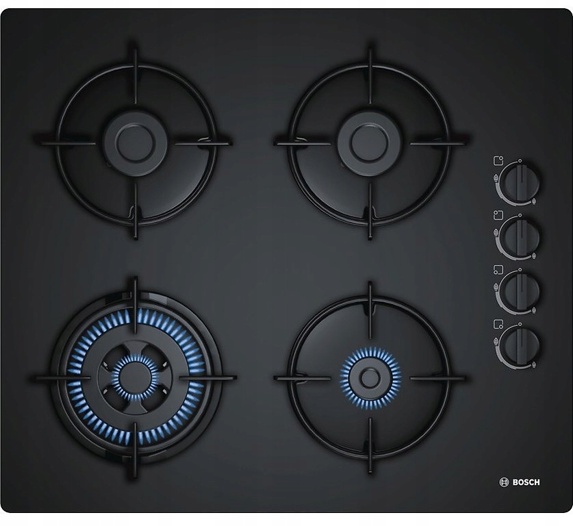 SZKAna plynová doska BOSCH WOK 60CM POH 6B6B10
