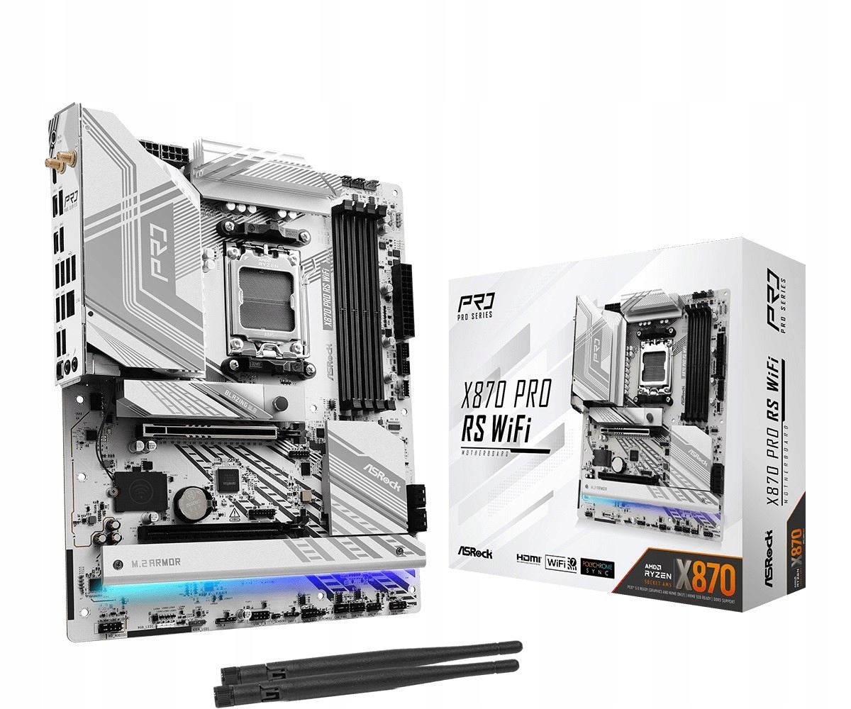 Základná doska ASrock X870 PRO RS WIFI AMD X870 DDR5 AM5 ATX