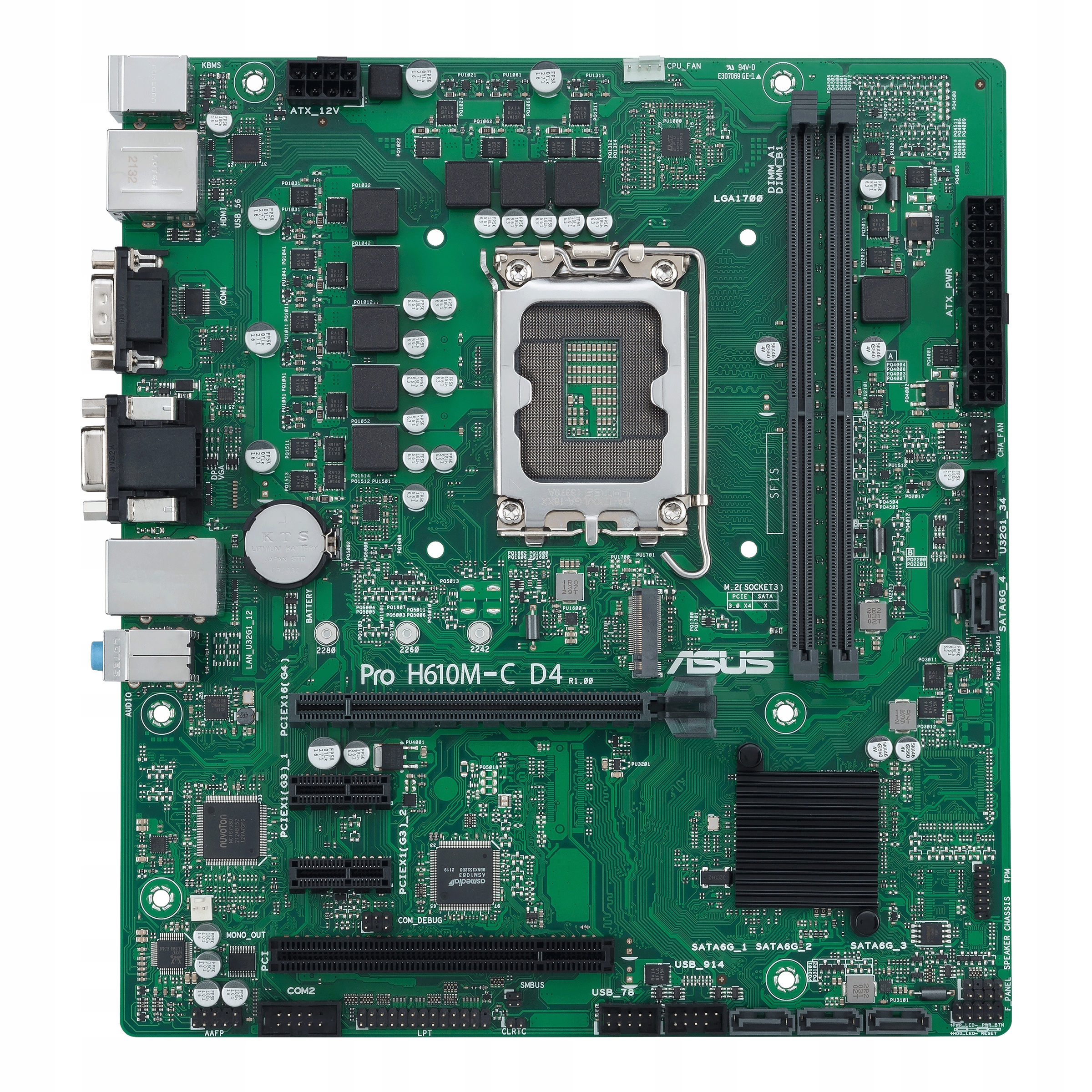 Základná doska ASUS Pro H610M-C D4-CSM DDR4 micro ATX socket Intel 1700