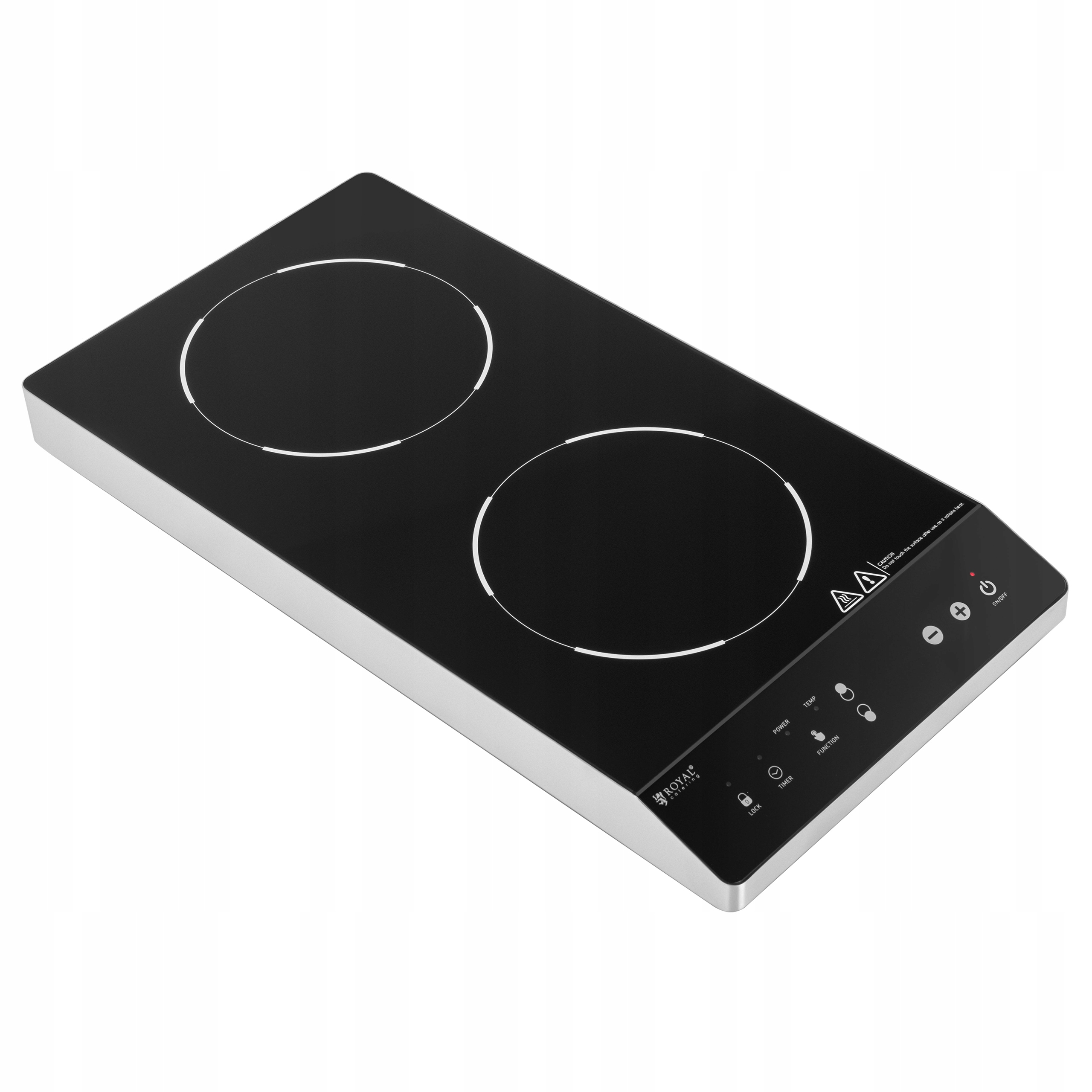 Indukčná varná doska 2x26cm Royal Catering RPIC-1800P6