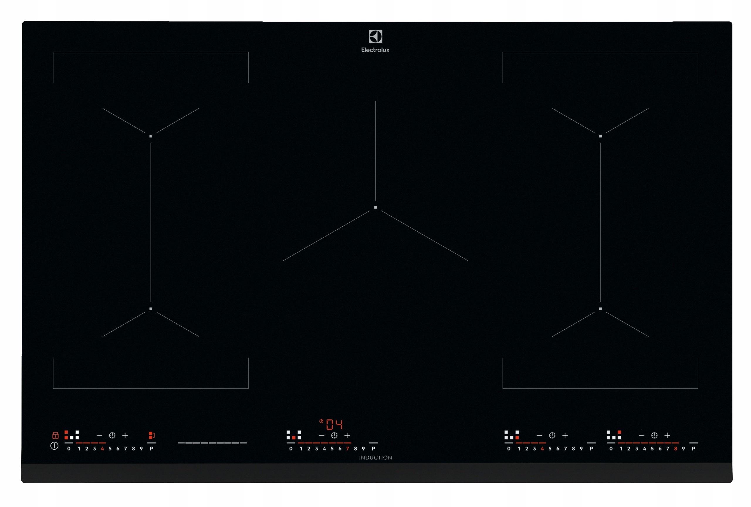 ELECTROLUX EIV8457 80CM M2BRIDGE INDUKCIA