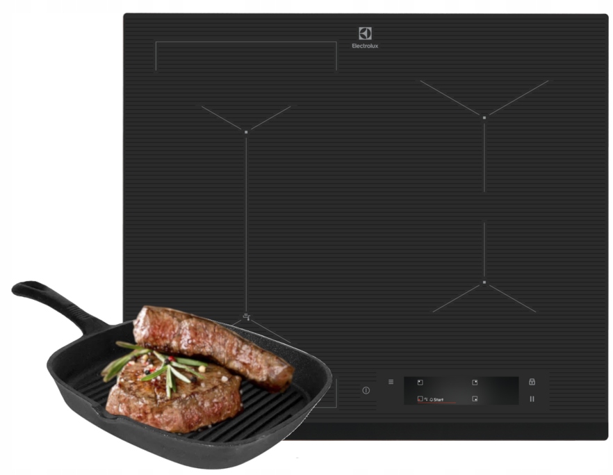 ELECTROLUX EIS6448 SENSEFRY + BBQ