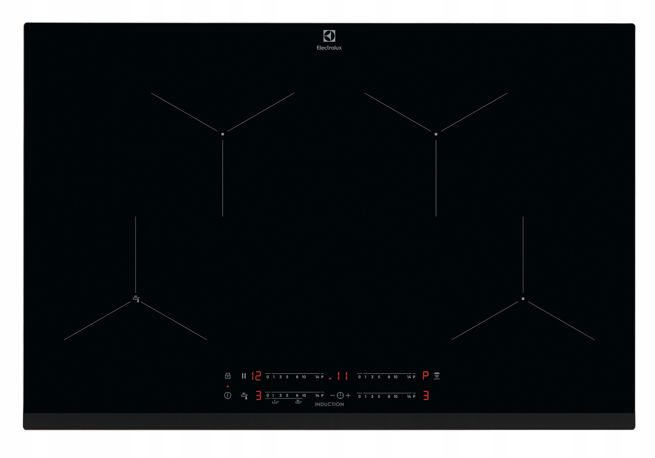ELECTROLUX EIS8134 Sense Fry 80 Indukčná doska