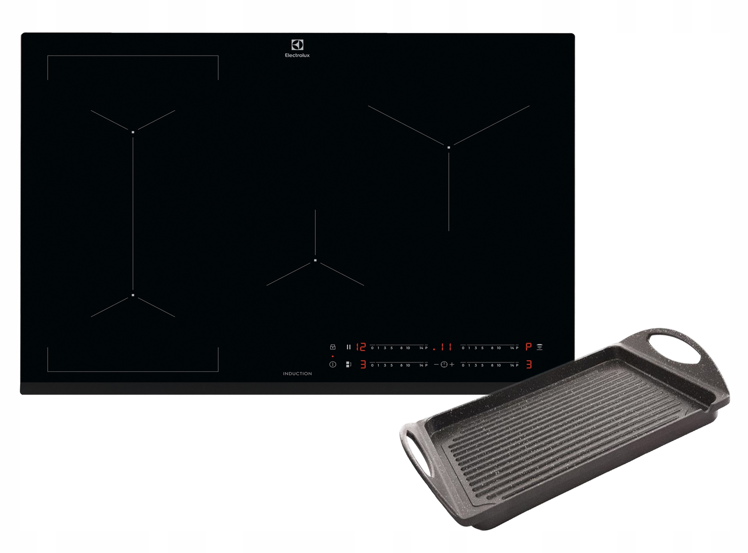 EIV734 Electrolux indukčné varné dosky a gril. 71 cm
