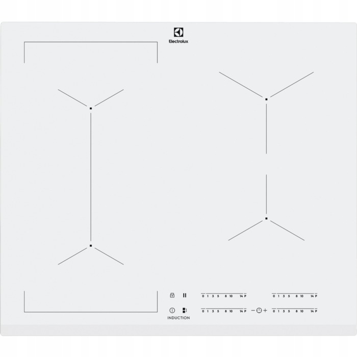ELECTROLUX SLIM FIT EIV63440BW indukčnou doskou